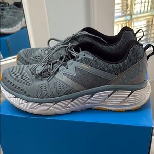 Hoka Men's Gray Running Shoes